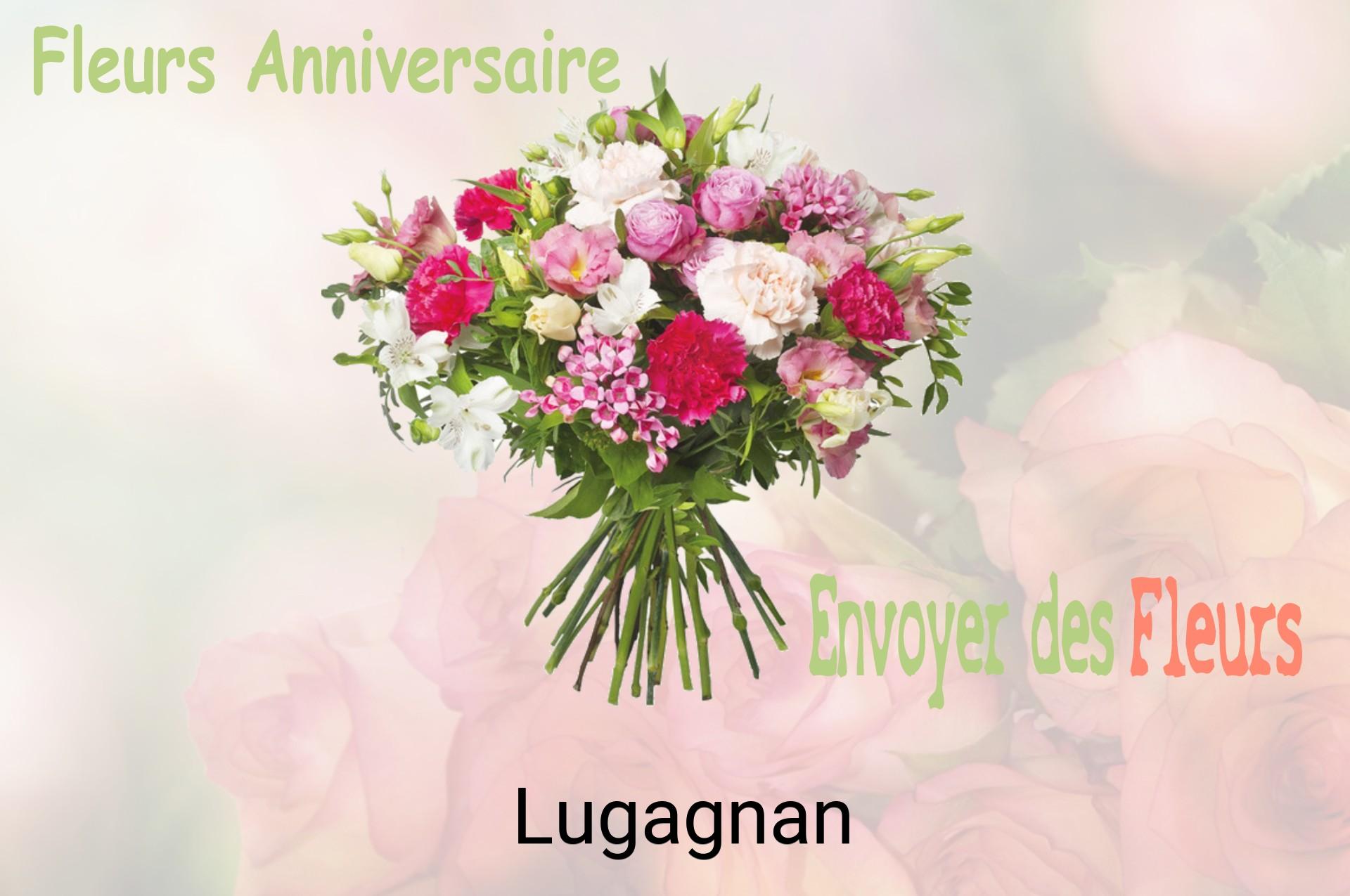 Bouquet de fleurs d’anniversaire livré à Lugagnan