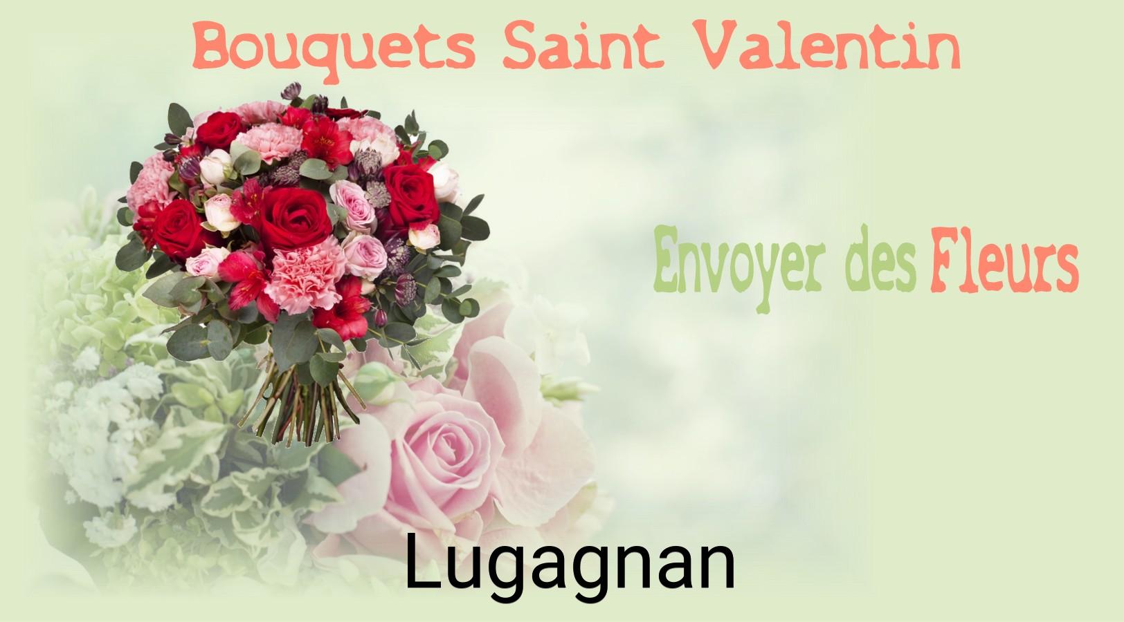 Roses de Saint-Valentin livrées à Lugagnan